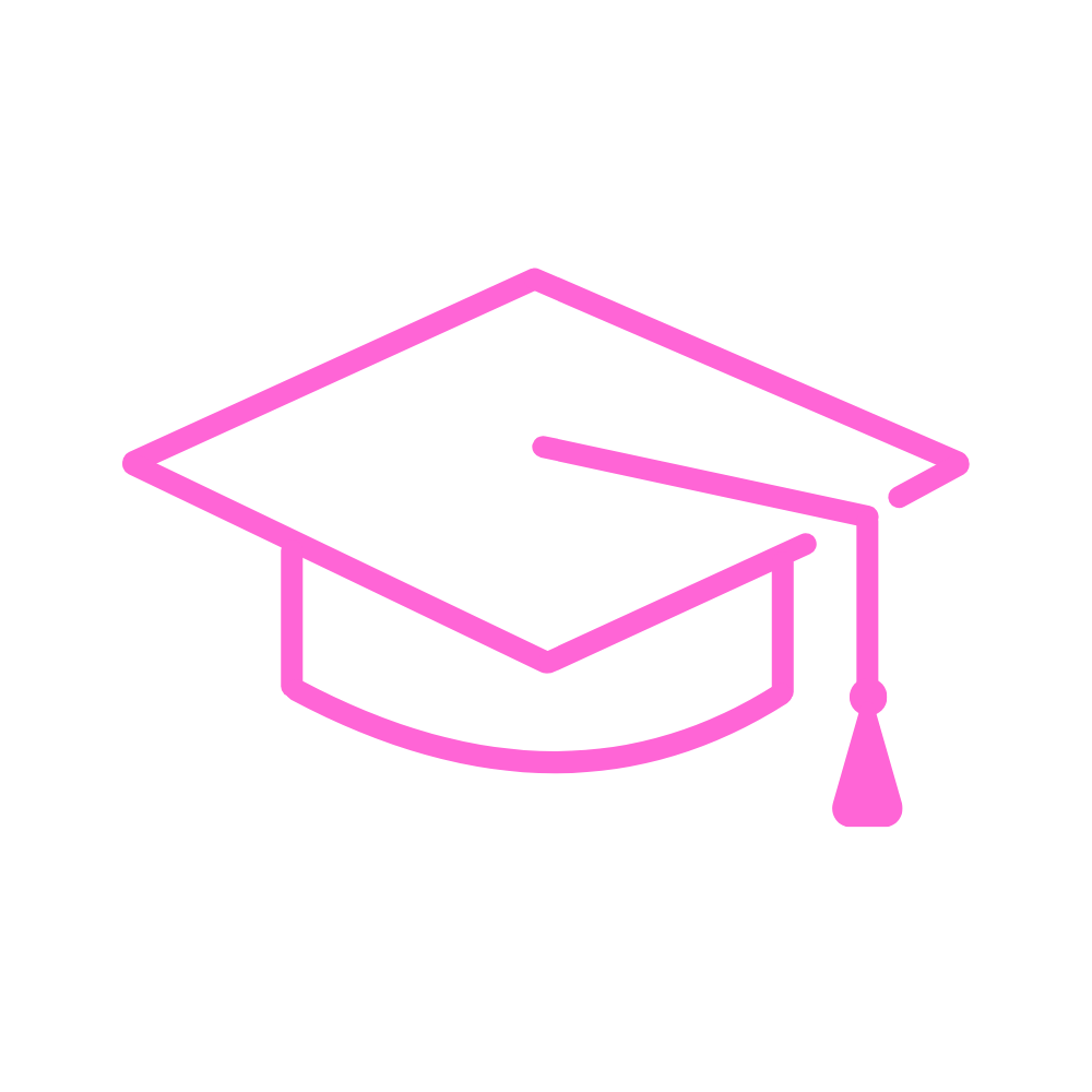 Icon of graduation cap